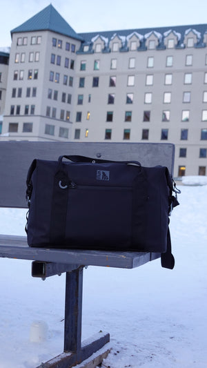WEEKENDER Watershed Duffle Bag - Recycled Fabrics (36L) *NEW* - INUK  BAGS