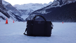 WEEKENDER Watershed Duffle Bag - Recycled Fabrics (36L) *NEW* - INUK  BAGS