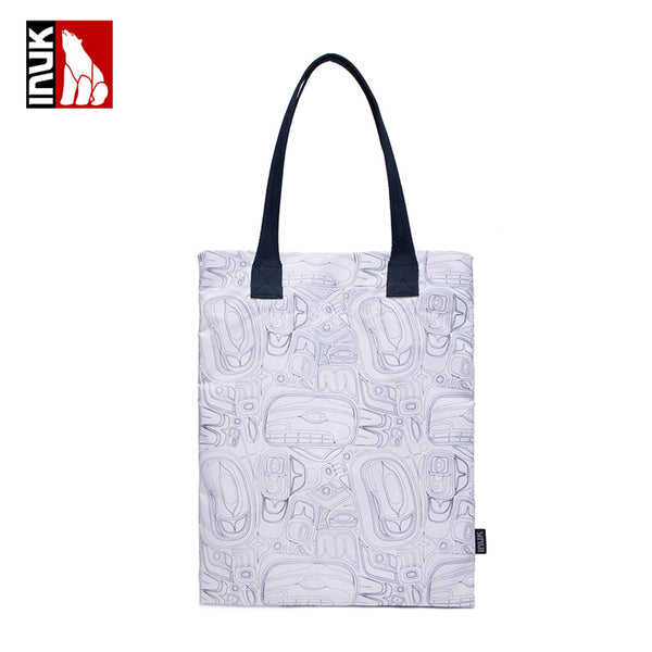 P-A-P Simple Tote Bag Bear's Life Print - INUK  BAGS