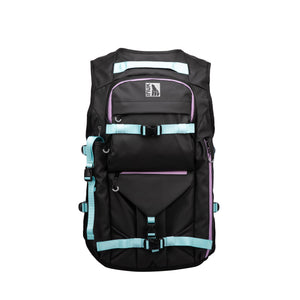 Summit Vest Backpack Black Blue Yellow - INUK  BAGS