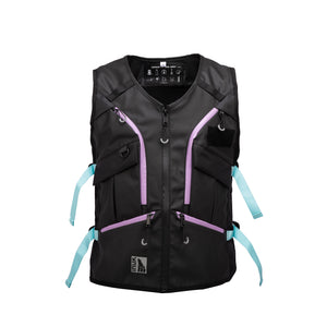 Summit Vest Backpack Black Blue Yellow - INUK  BAGS
