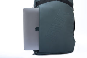 KUMA Large Square WR Watershed Backpack Black Forest Recycled Materials (38L) - INUK  BAGS