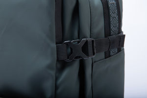 KUMA Large Square WR Watershed Backpack Black Forest Recycled Materials (38L) - INUK  BAGS