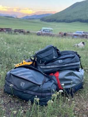 AKLA DUFFEY Duffle Backpack Watershed (52L) - INUK  BAGS