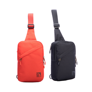 Fisher Crossbody Bag Set - Black & Red - Recycled Fabrics - INUK  BAGS