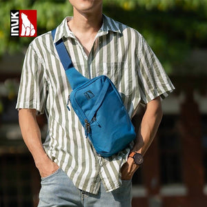 Fisher2 Crossbody Shoulder Bag - Recycled Fabrics (4.5L) - INUK  BAGS