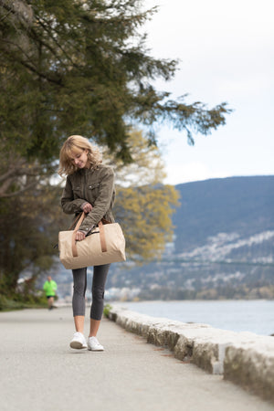 TUTTU Duffle bag - Recycled fabrics (30L) - INUK  BAGS