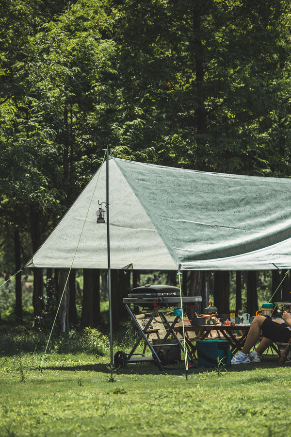 Camping Tent / Sun Shelter - Recycled fabrics - INUK  BAGS